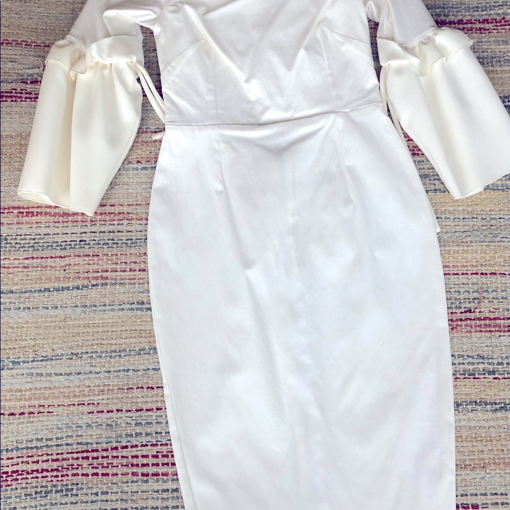 White off the shoulder ASOS dress